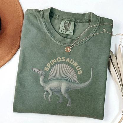 Spinosaurus Dinosaur Shirt Botanica Print Haus