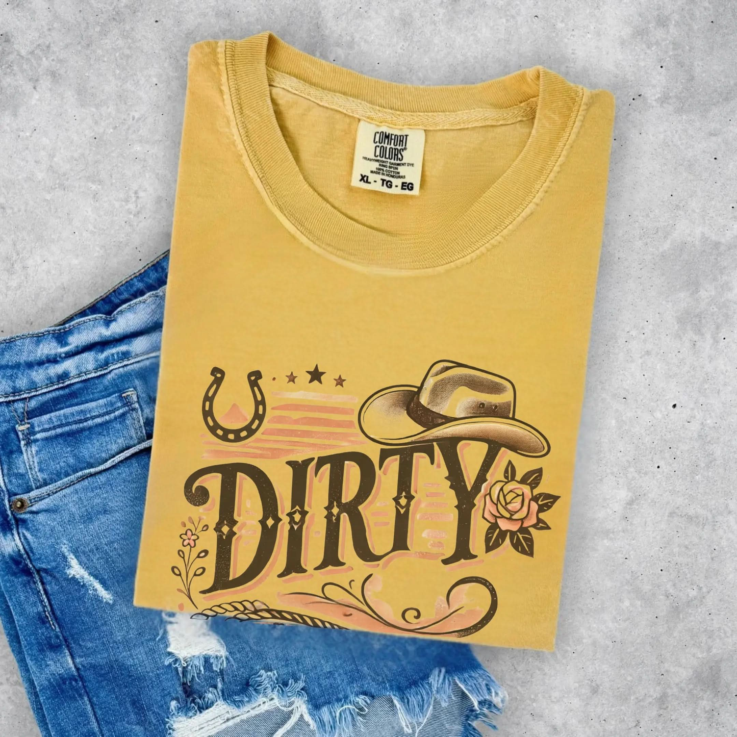 Dirty 30 Unisex Garment-Dyed T-Shirt - Fun Birthday Celebration Tee Printify