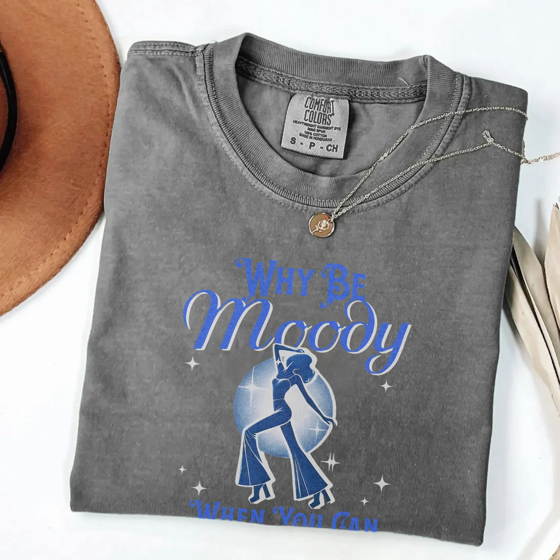 Why Be Moody When You Can Shake Your Booty? Vintage Dancing T Shirt Botanica Print Haus