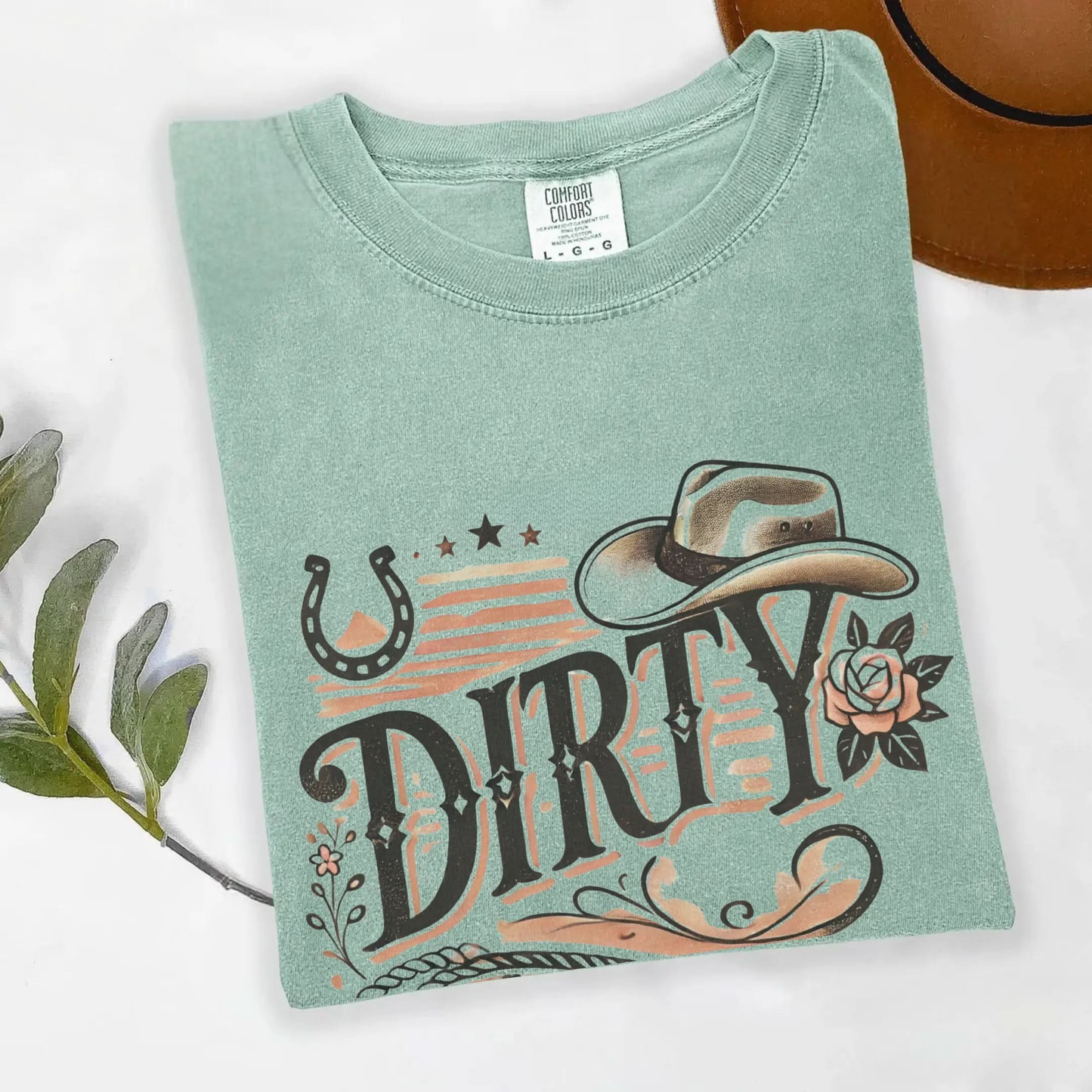 Dirty 30 Unisex Garment-Dyed T-Shirt - Fun Birthday Celebration Tee Printify