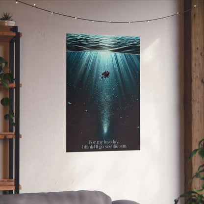 Angler Fish Poster- Anglerfish Story Inspirational Poster – Deep Sea Creature Wall Art Botanica Print Haus