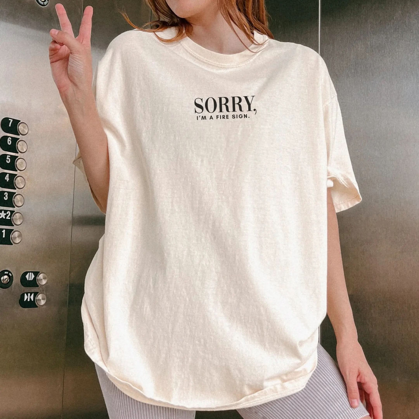 Unisex Fire Sign Apology T-Shirt - Perfect for Astrology Lovers Printify